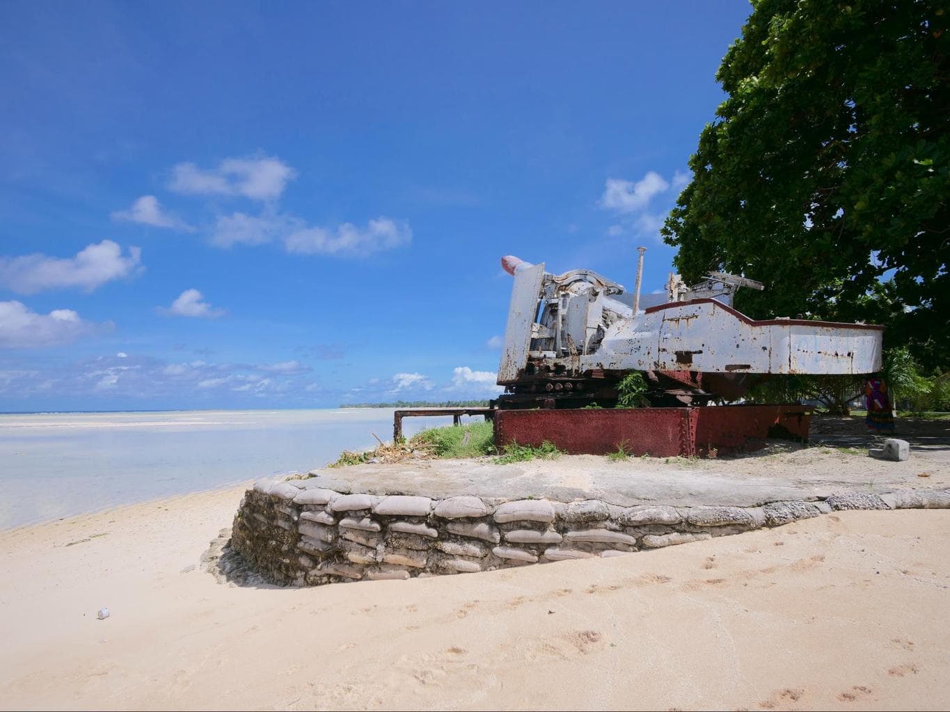 More WWII Japanese guns in Kiribati