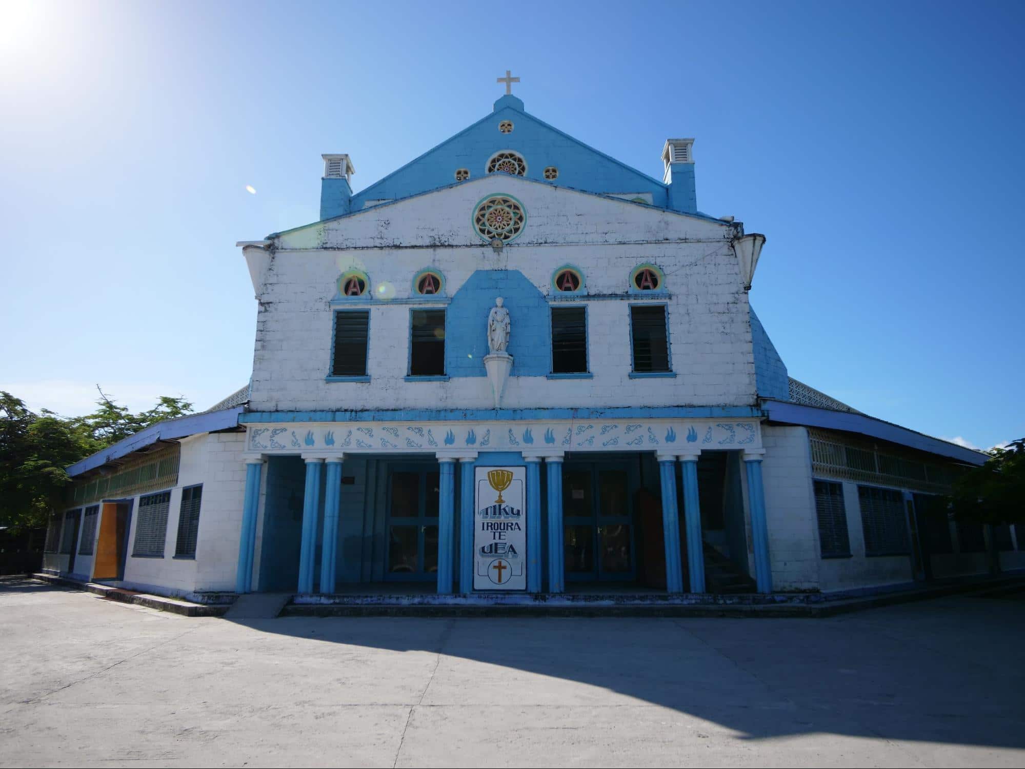 More colorful churches in Kiribati