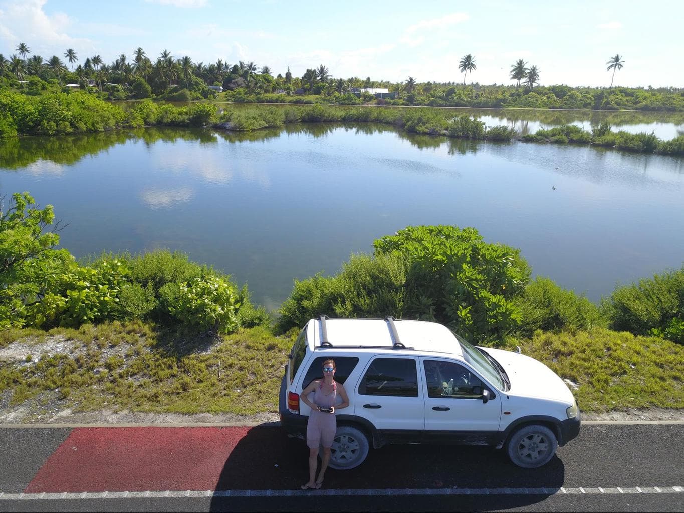 Our rental car from Dreamers Guesthouse