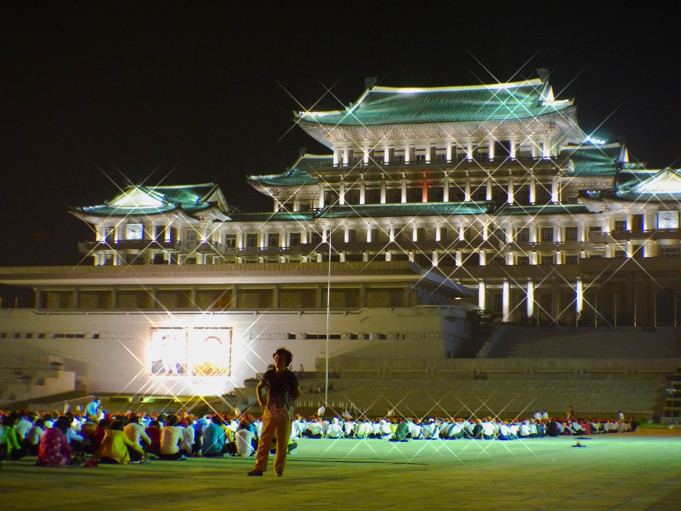 Main Square in Pyongyang