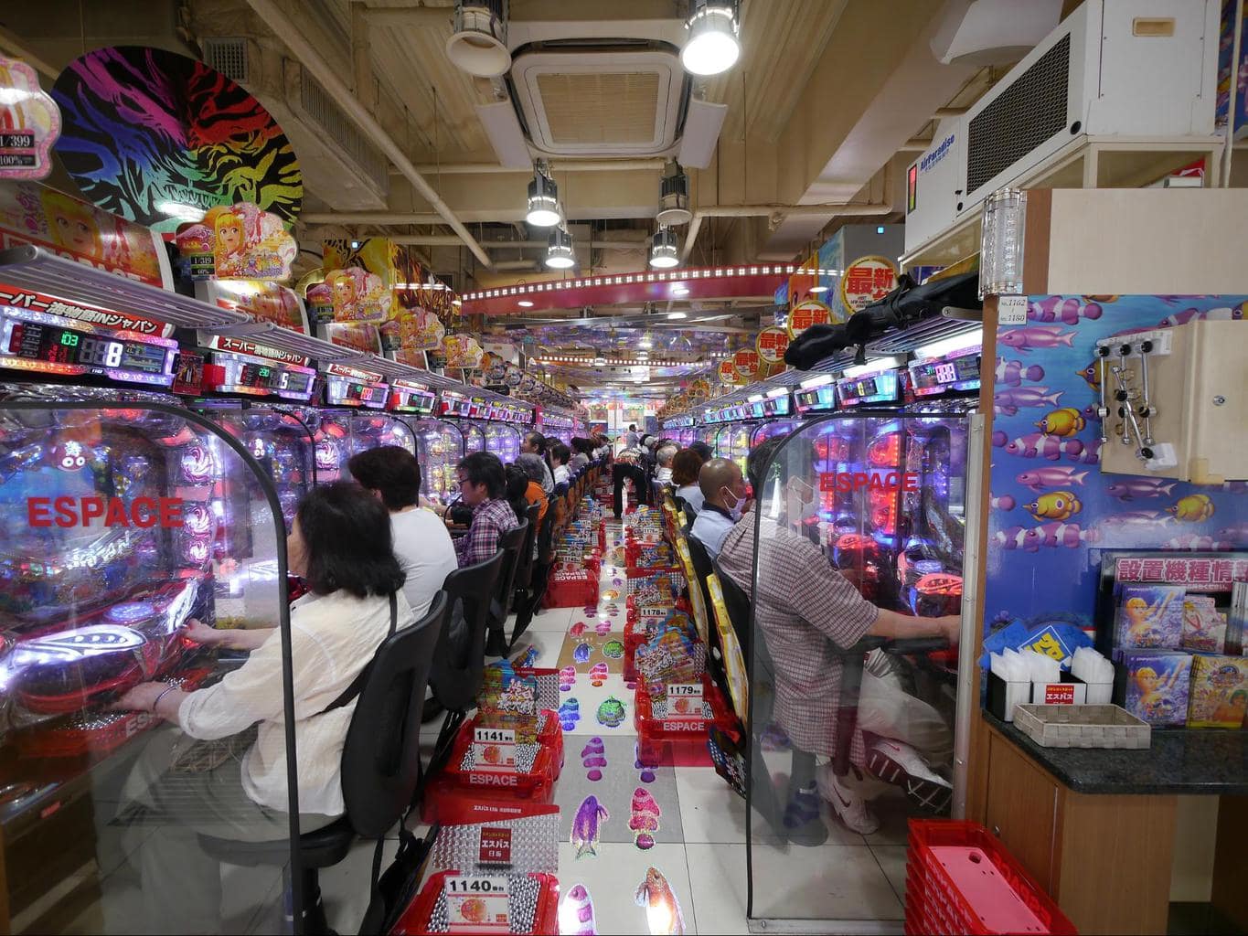 Pachinko room