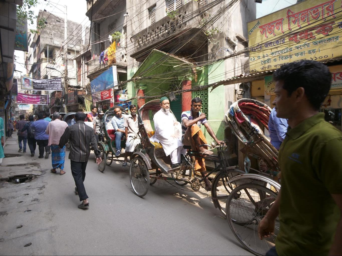 Rickshaw only Old Dhaka