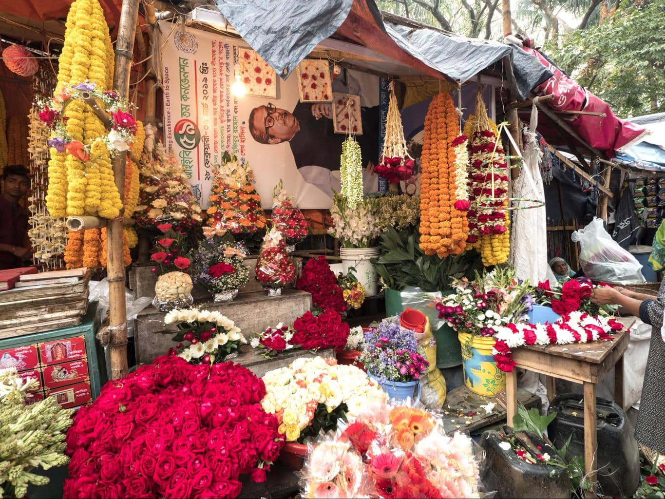 Shahbagh flower market 01