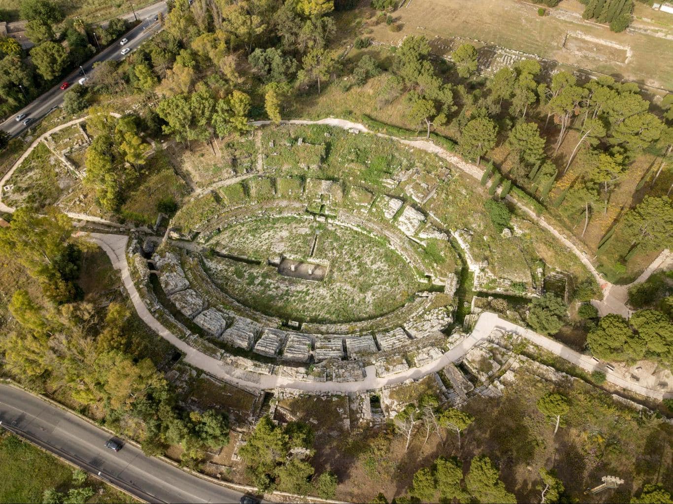 The Roman Amphitheatre of Syracuse