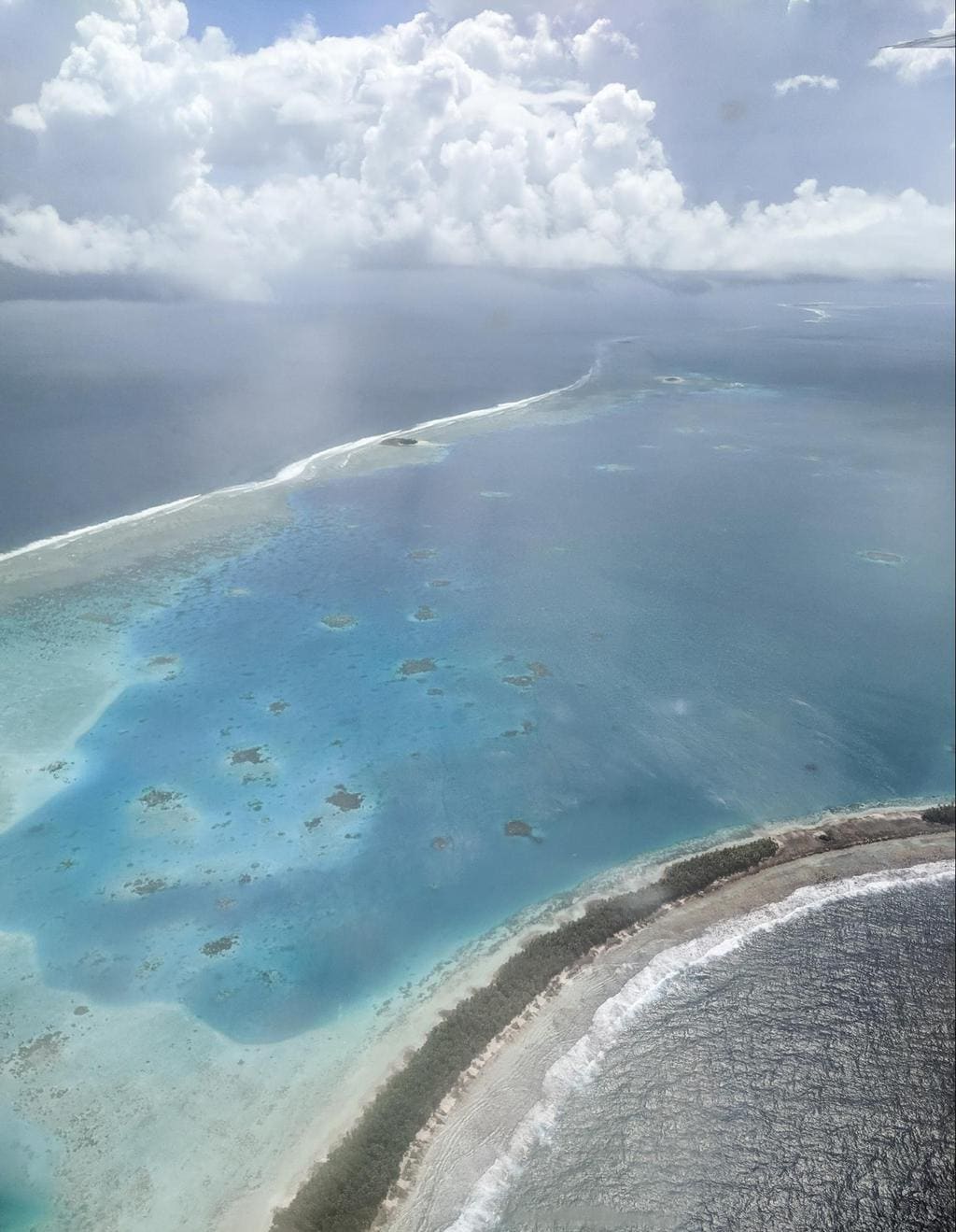 Tuvalu from the air