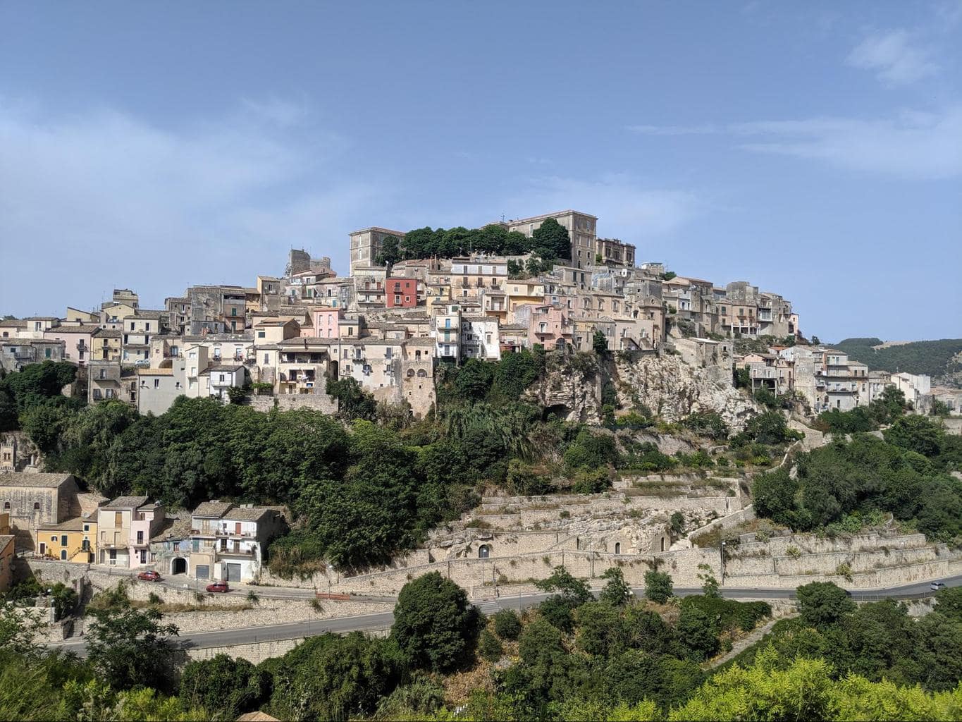 View of old and new Ragusa 01