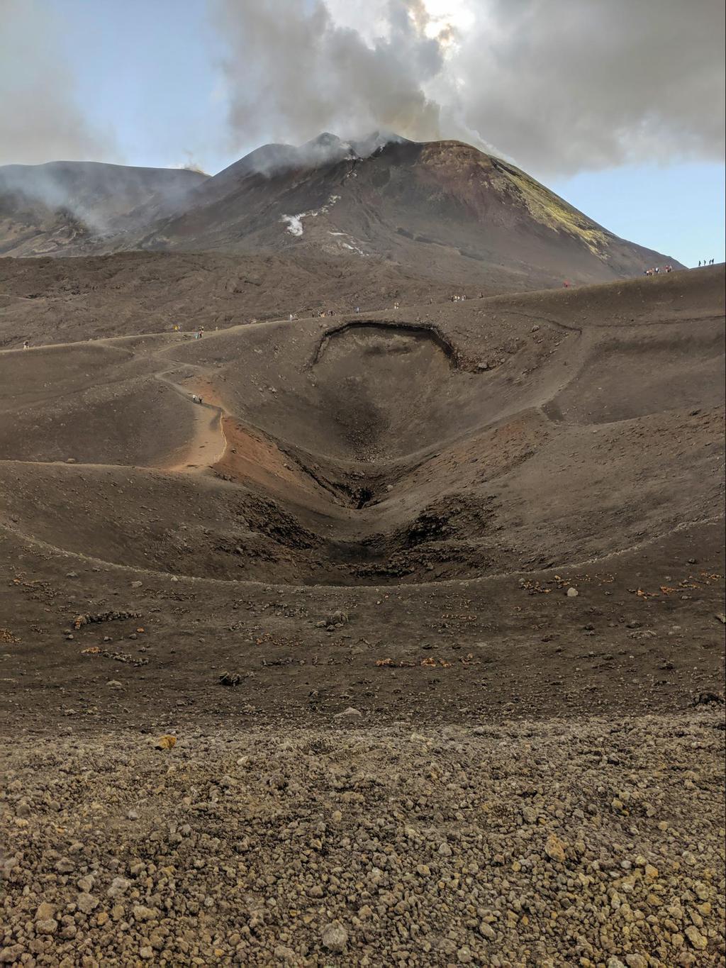 Visiting Mount Etna