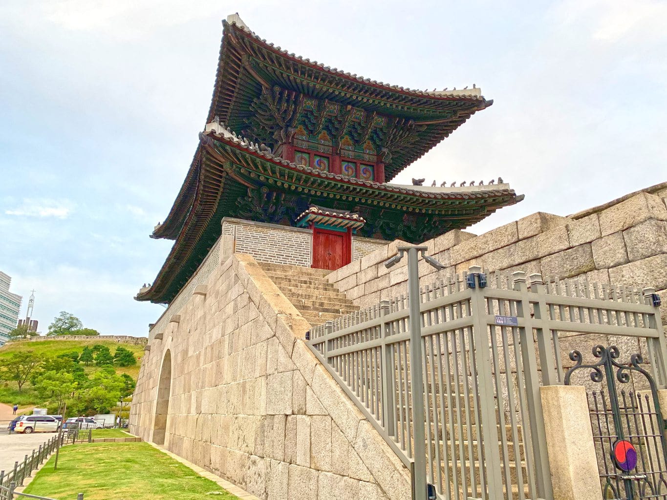 Dongdaemun Gate from the side