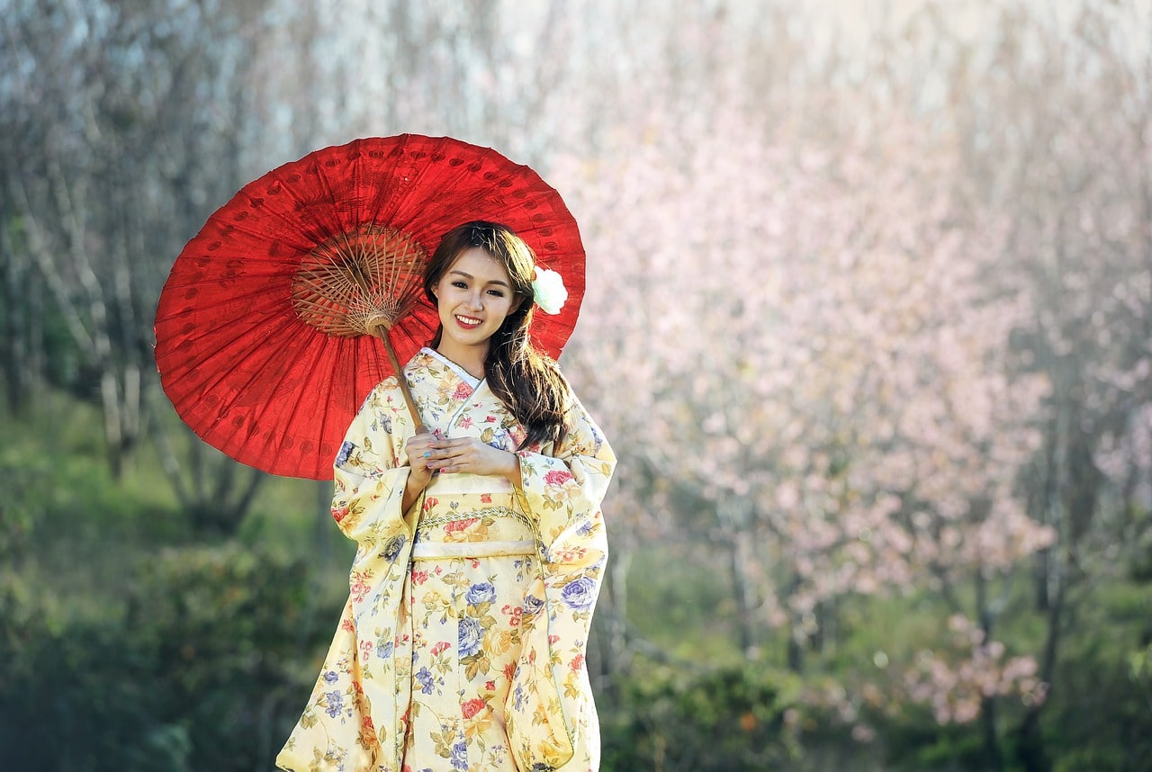 Dressing up like a geisha in Kyoto