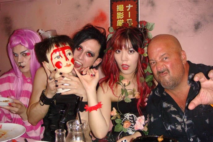 Eating among horror in Japan