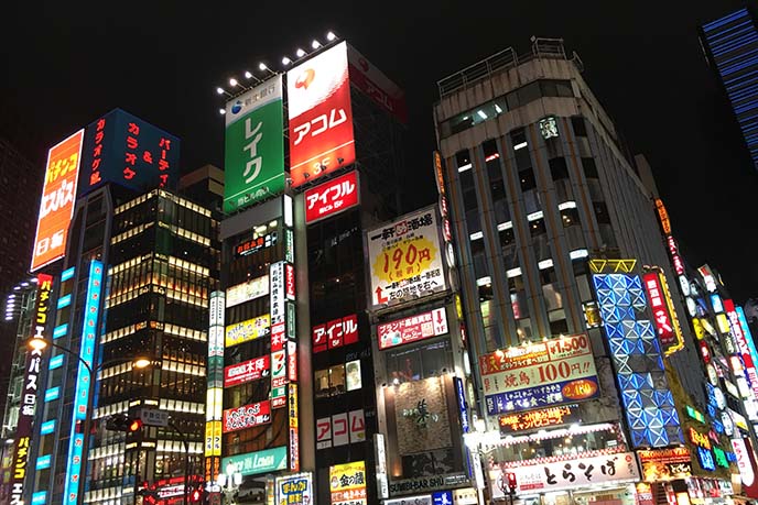 Experiencing Shinjuku at night, one of the most fun things to do in Japan