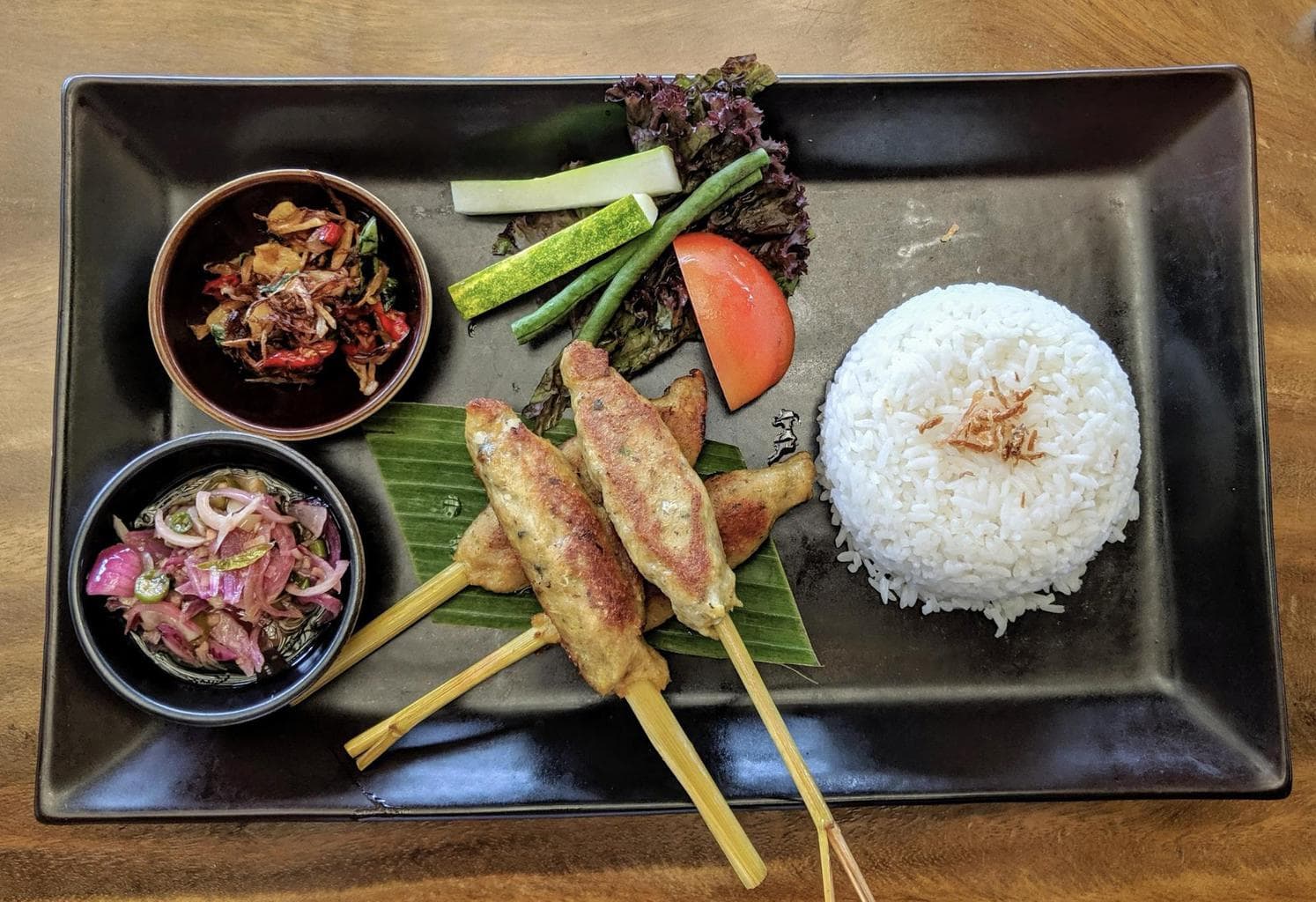Local food options at Natra Bintan Patio 01