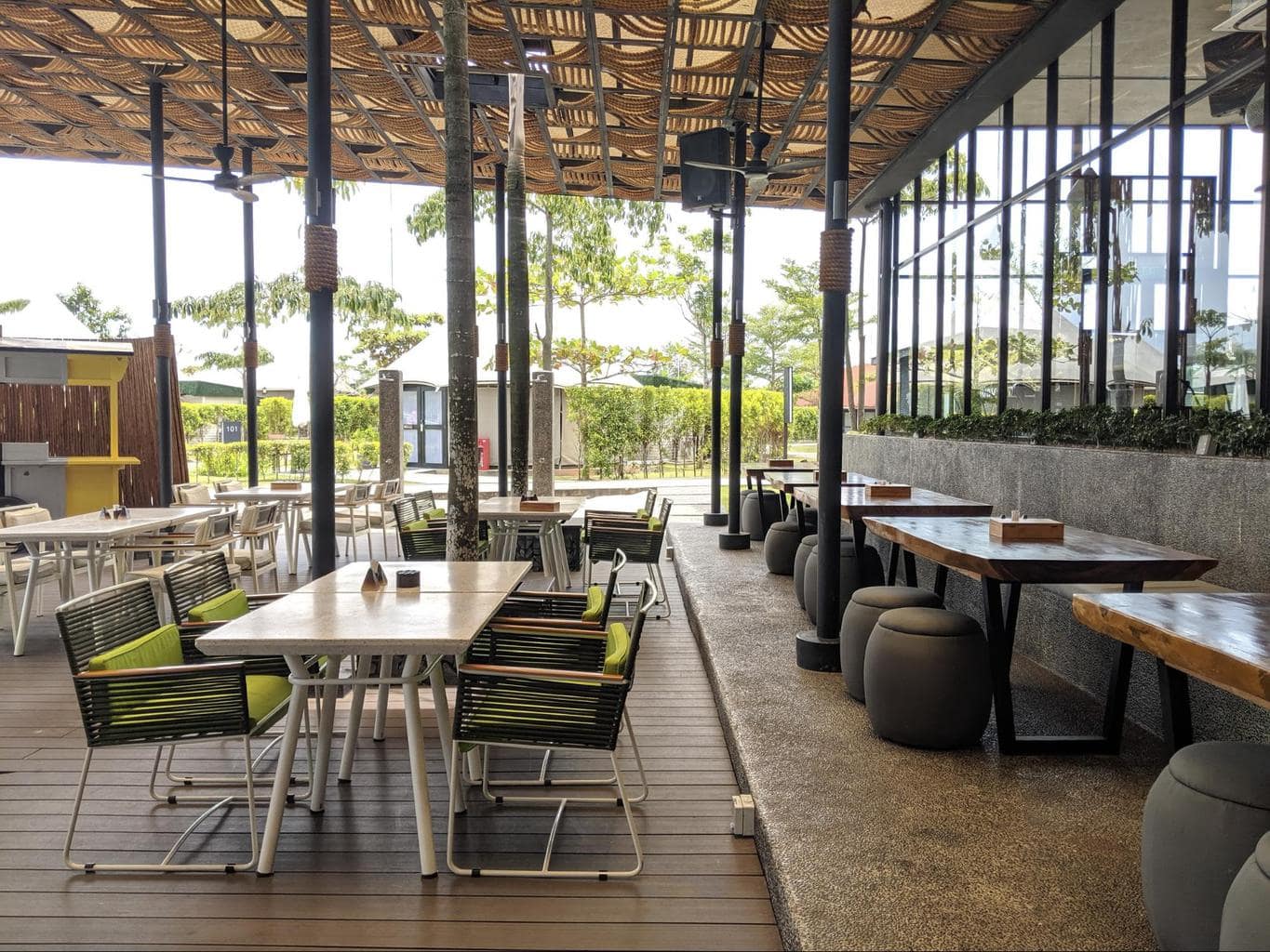 Natra Bintan restaurant Patio