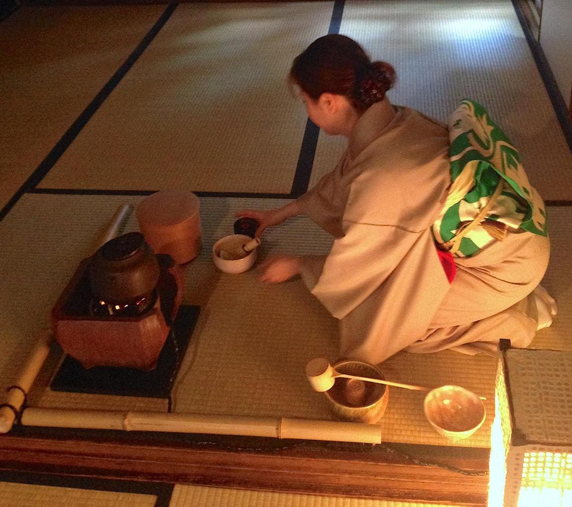 Tea ceremony in Kyoto