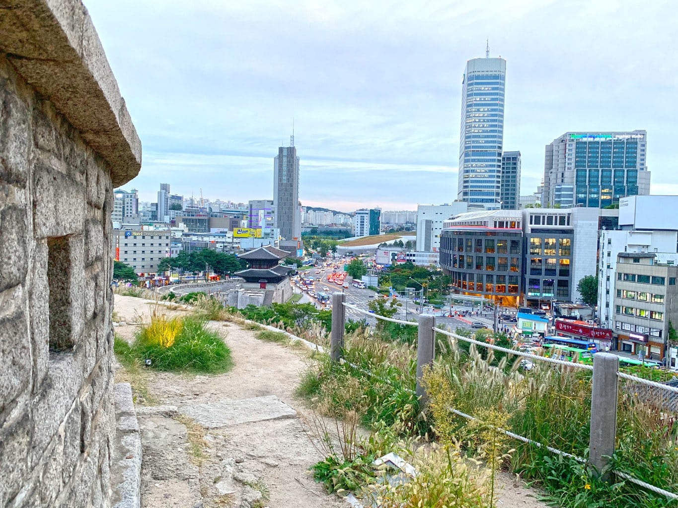 View from Seonggwak Park