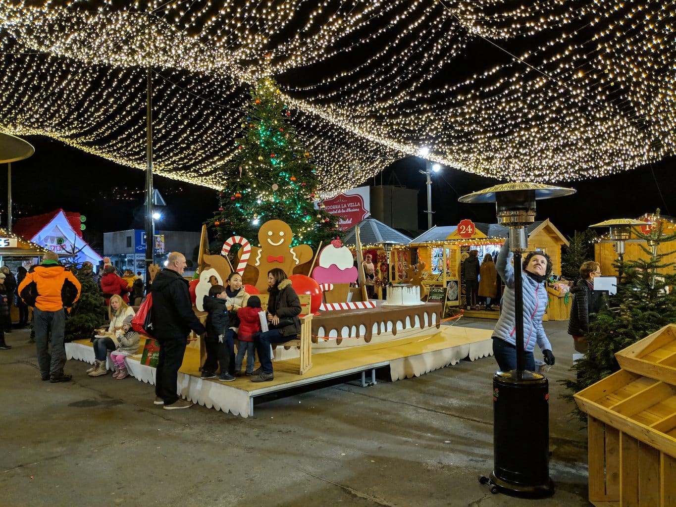 "Christmas market in Andorra"