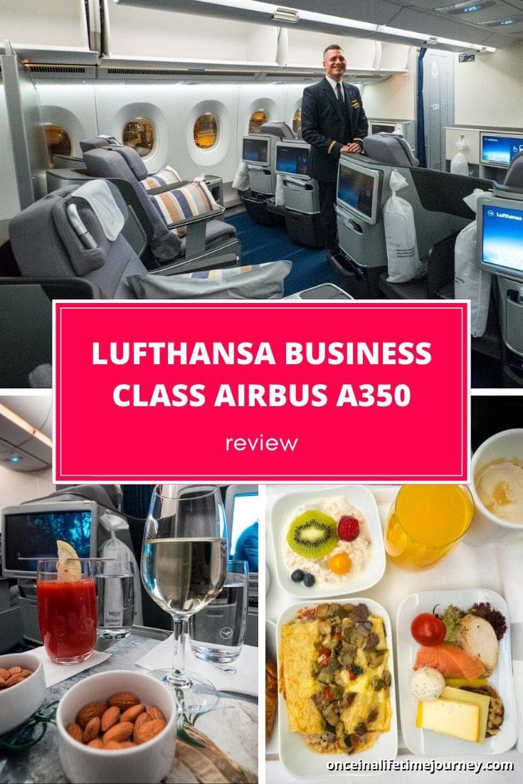 REVIEW OF NEW LUFTHANSA BUSINESS CLASS AIRBUS A350