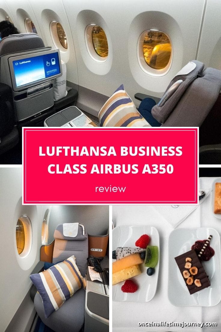 REVIEW OF THE NEW LUFTHANSA BUSINESS CLASS AIRBUS A350