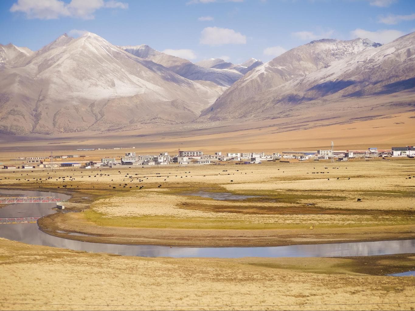 Views from the train to Lhasa