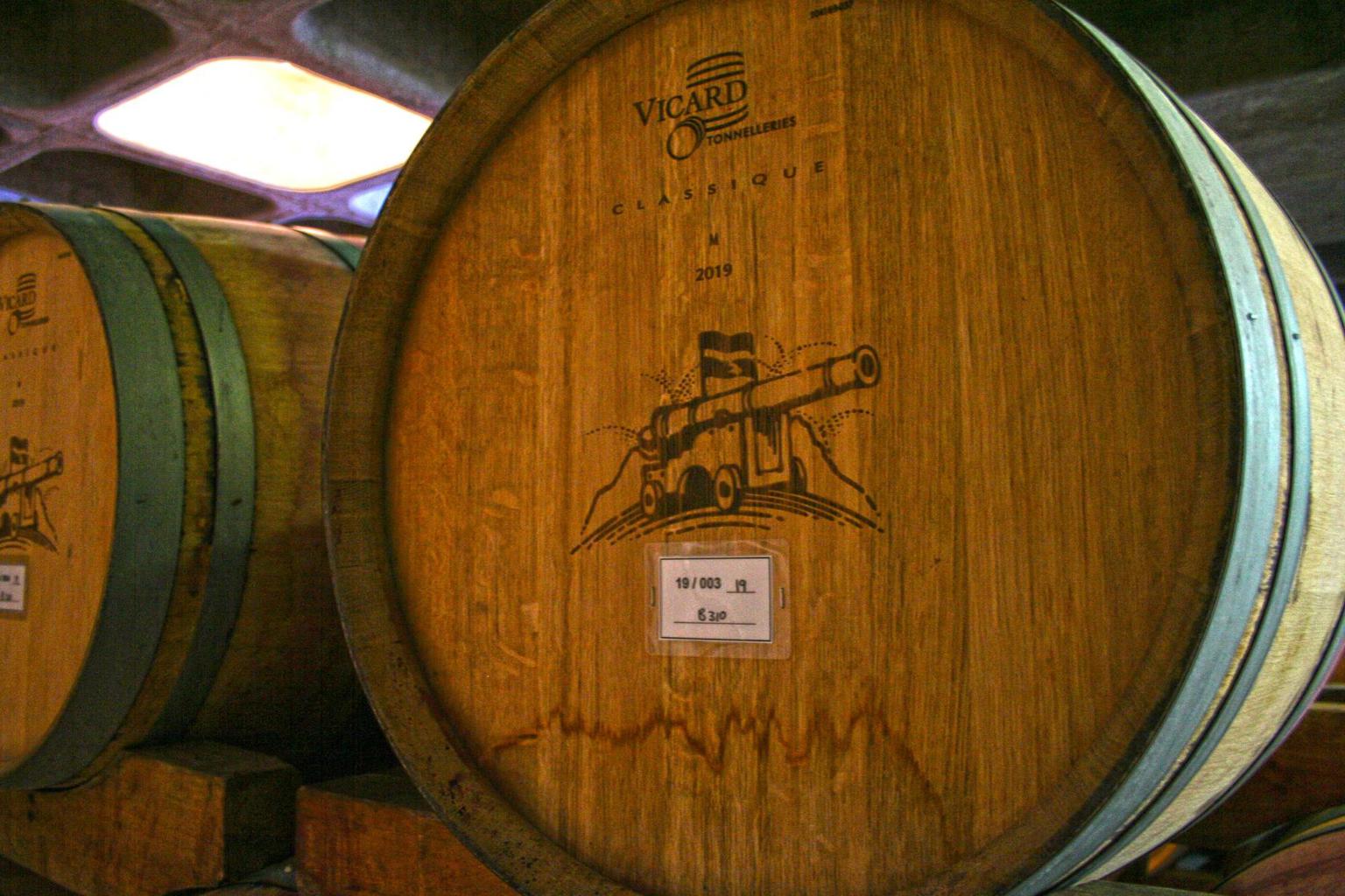 Kanonkop cellar barrel