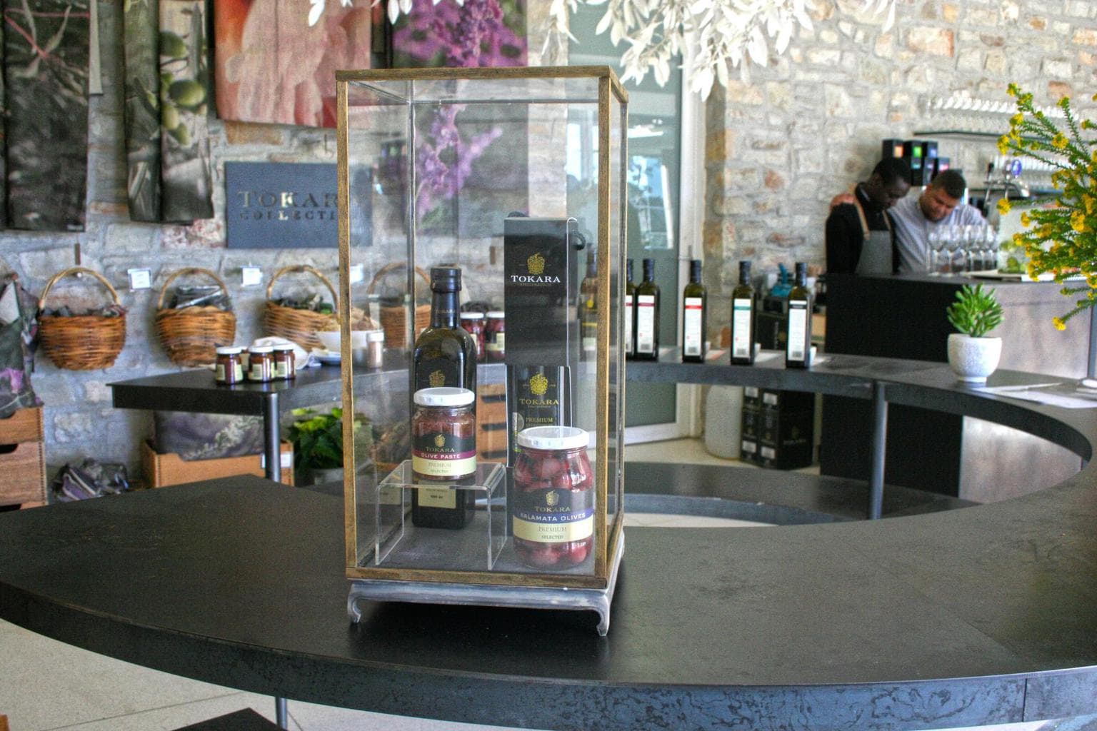 Olive oil at Tokara