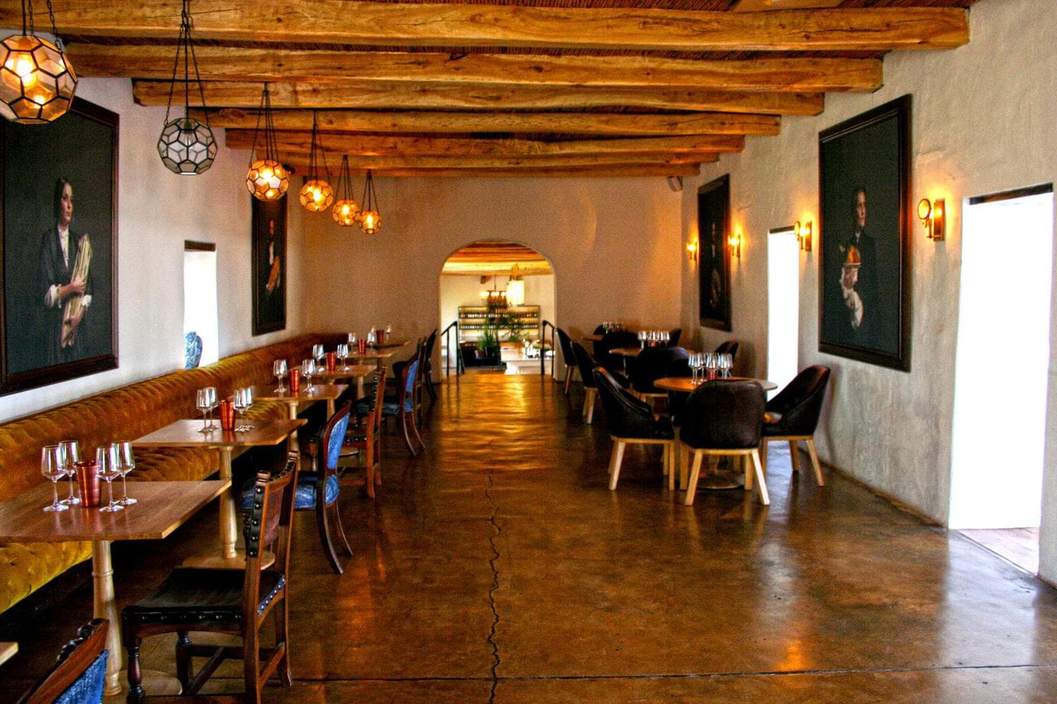 The Werf restaurant at Boschendal