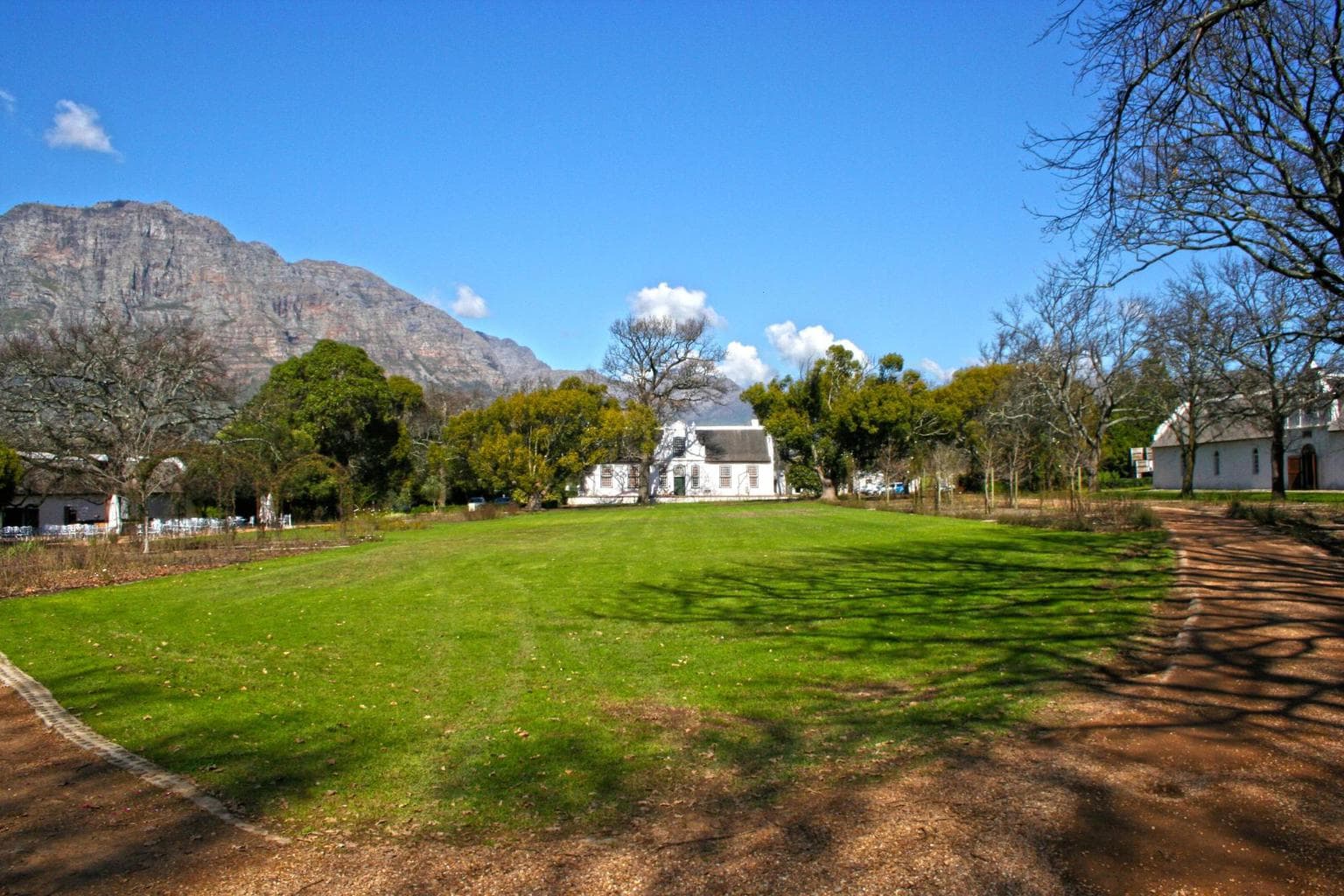 The old grounds at Boschendal