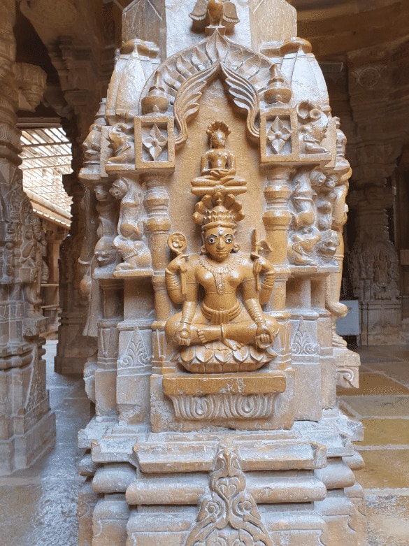 Beautiful carvings at Jaisalmer’s Jain Temples