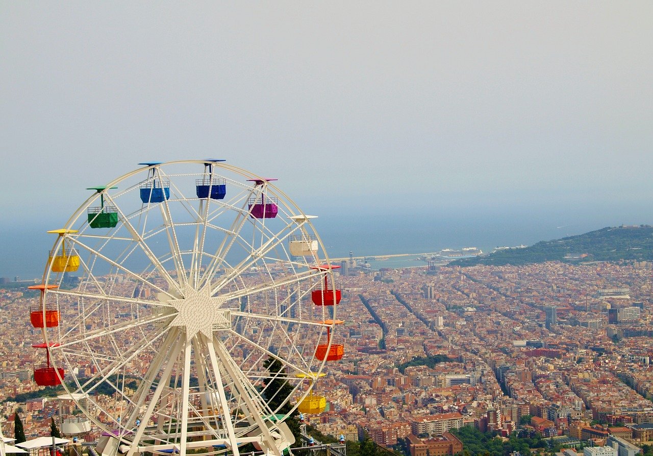 Catalonia ferris wheel