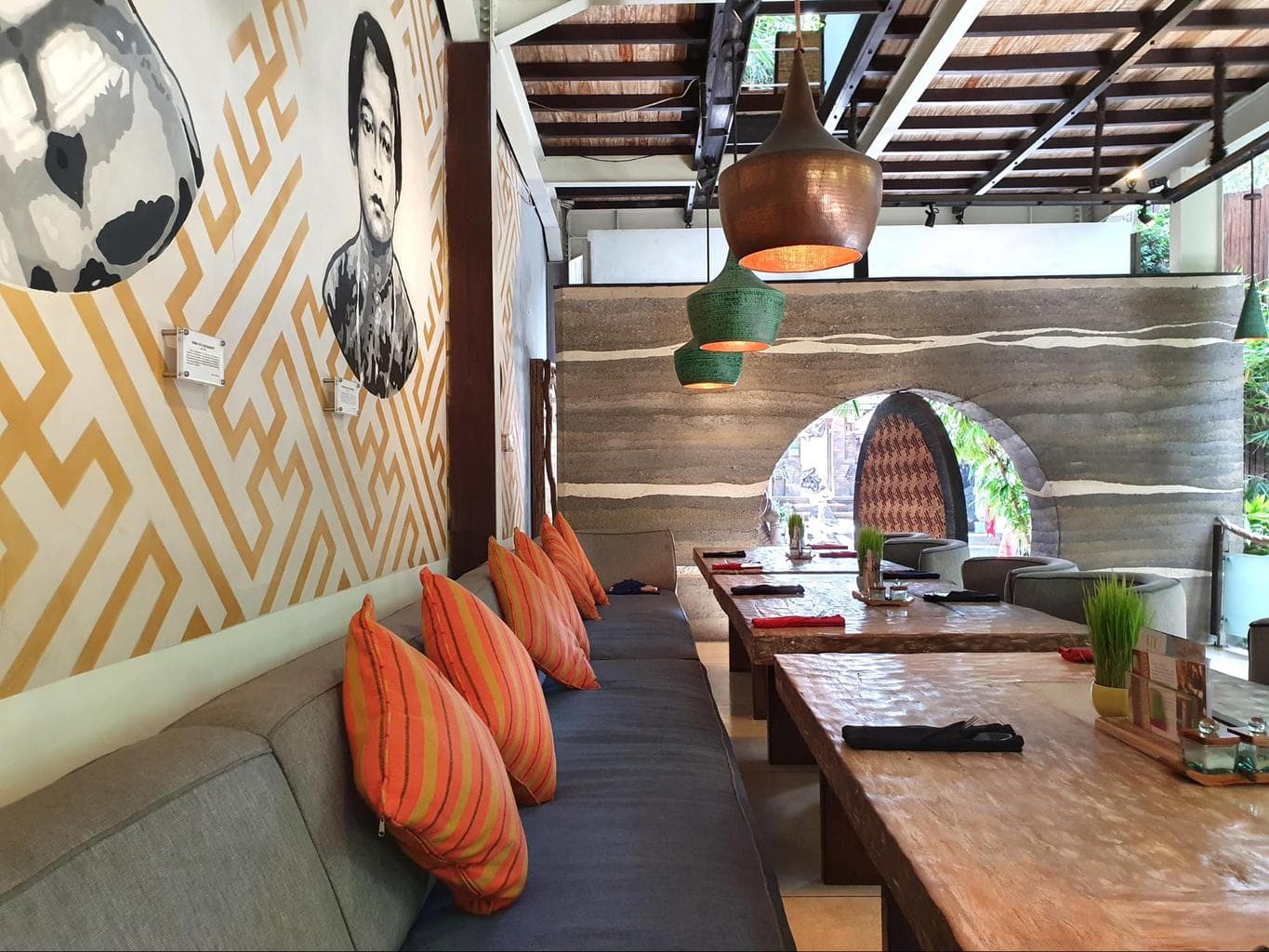 Clear Cafe Ubud interiors