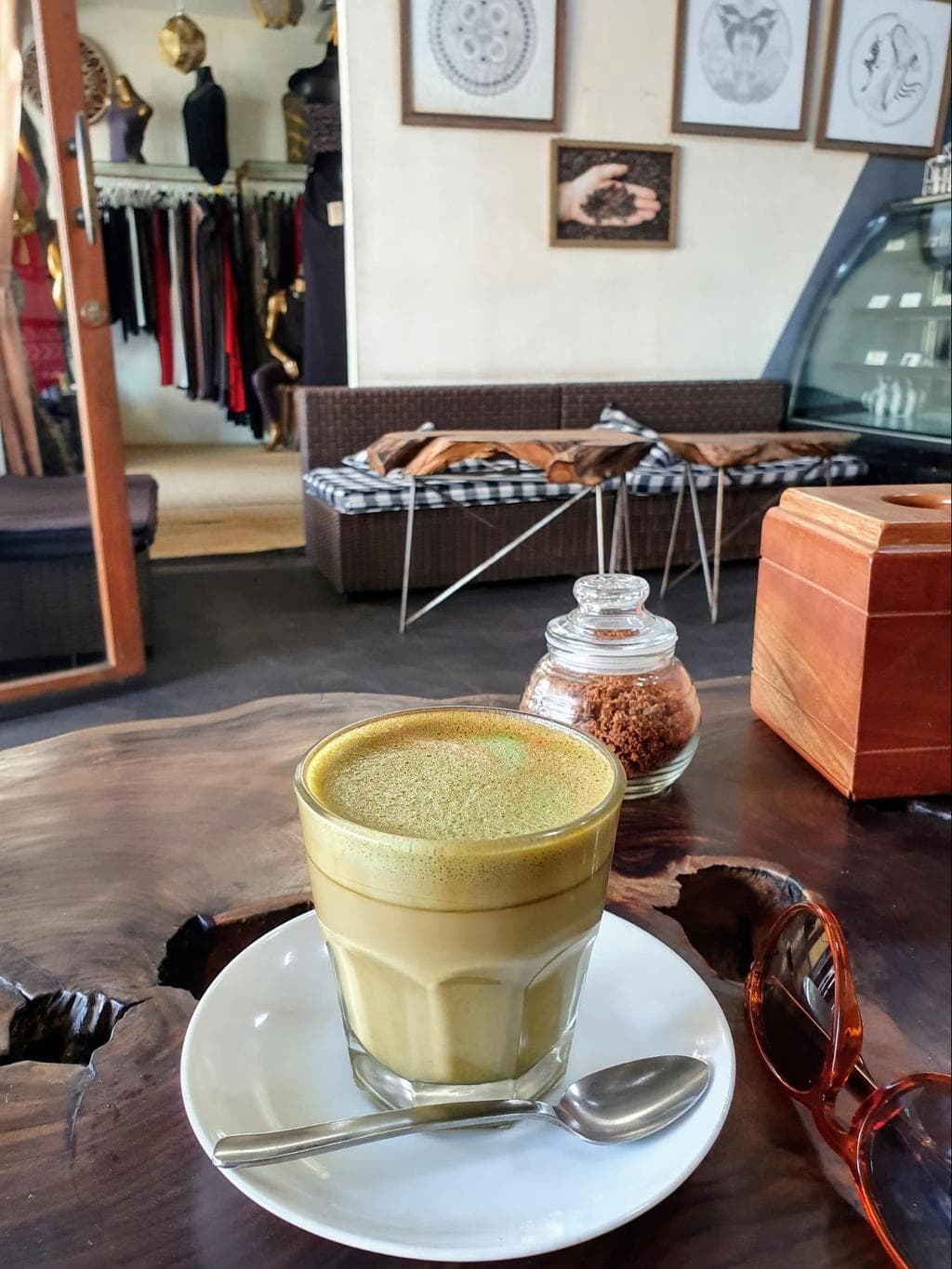 F.R.E.A.K. Coffee matcha latte