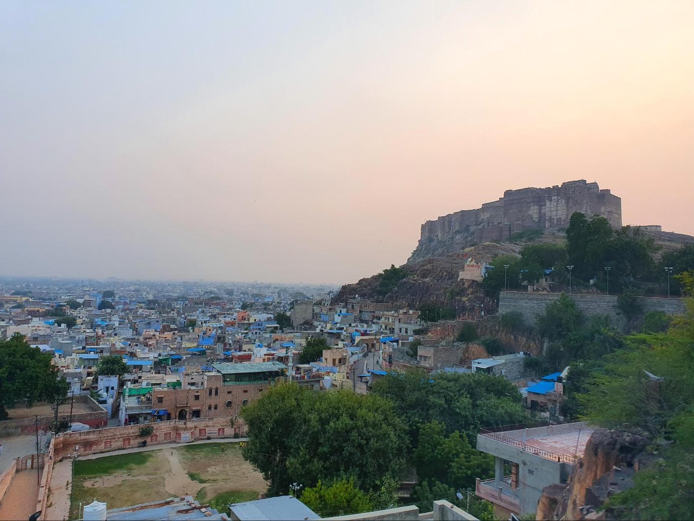 Jodhpur fort and city