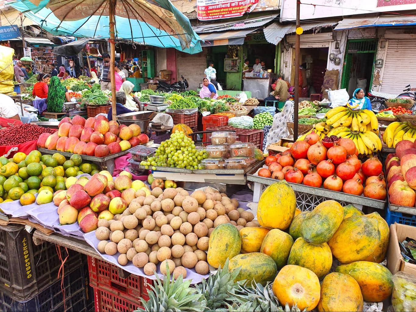 Market in Udaipur