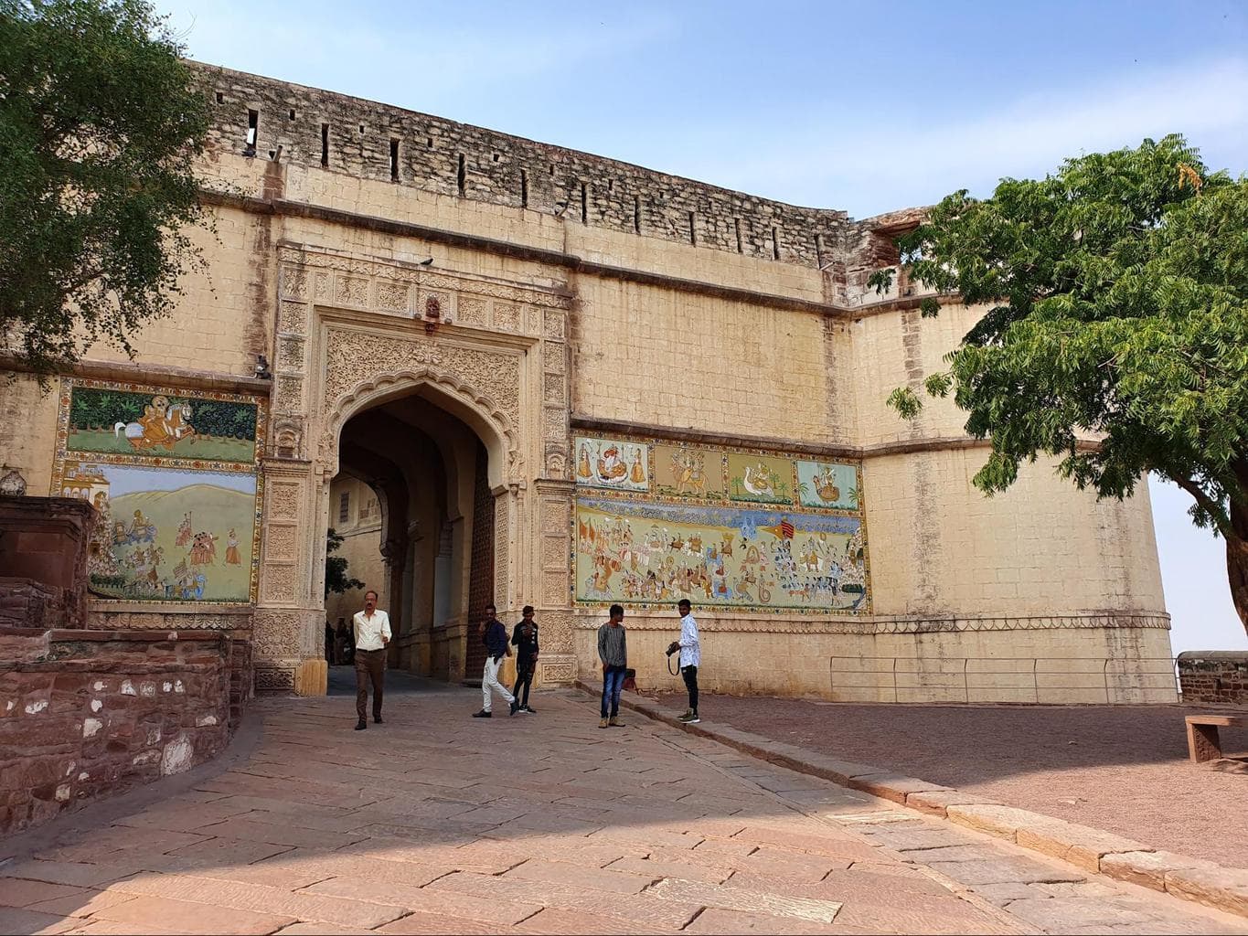 Merhangarh Fort entrance