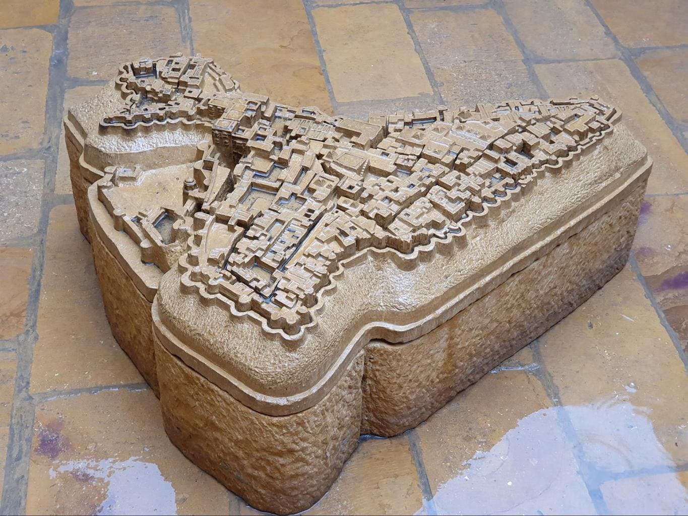 Model of Jaisalmer Fort found at the Fort Museum