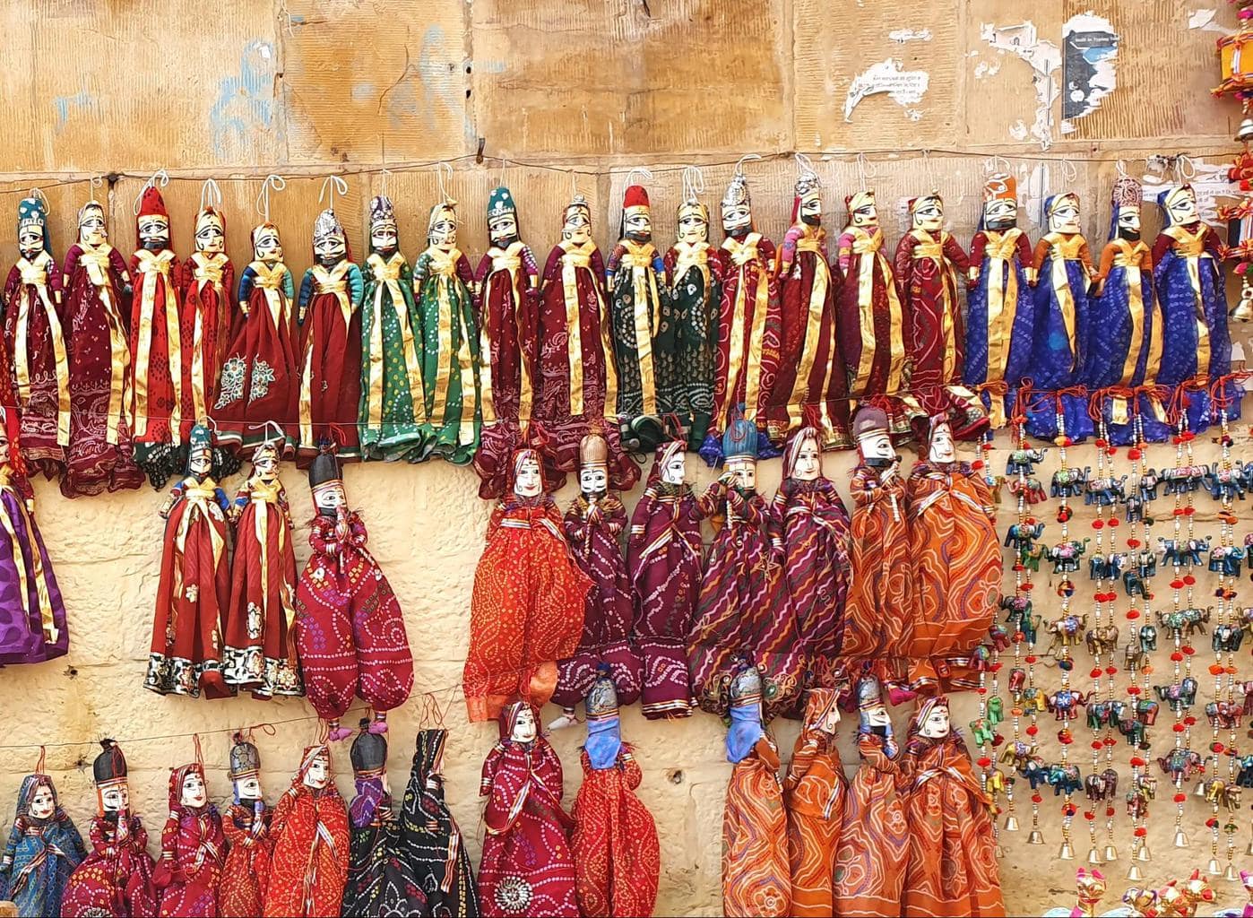 Rajasthani puppets