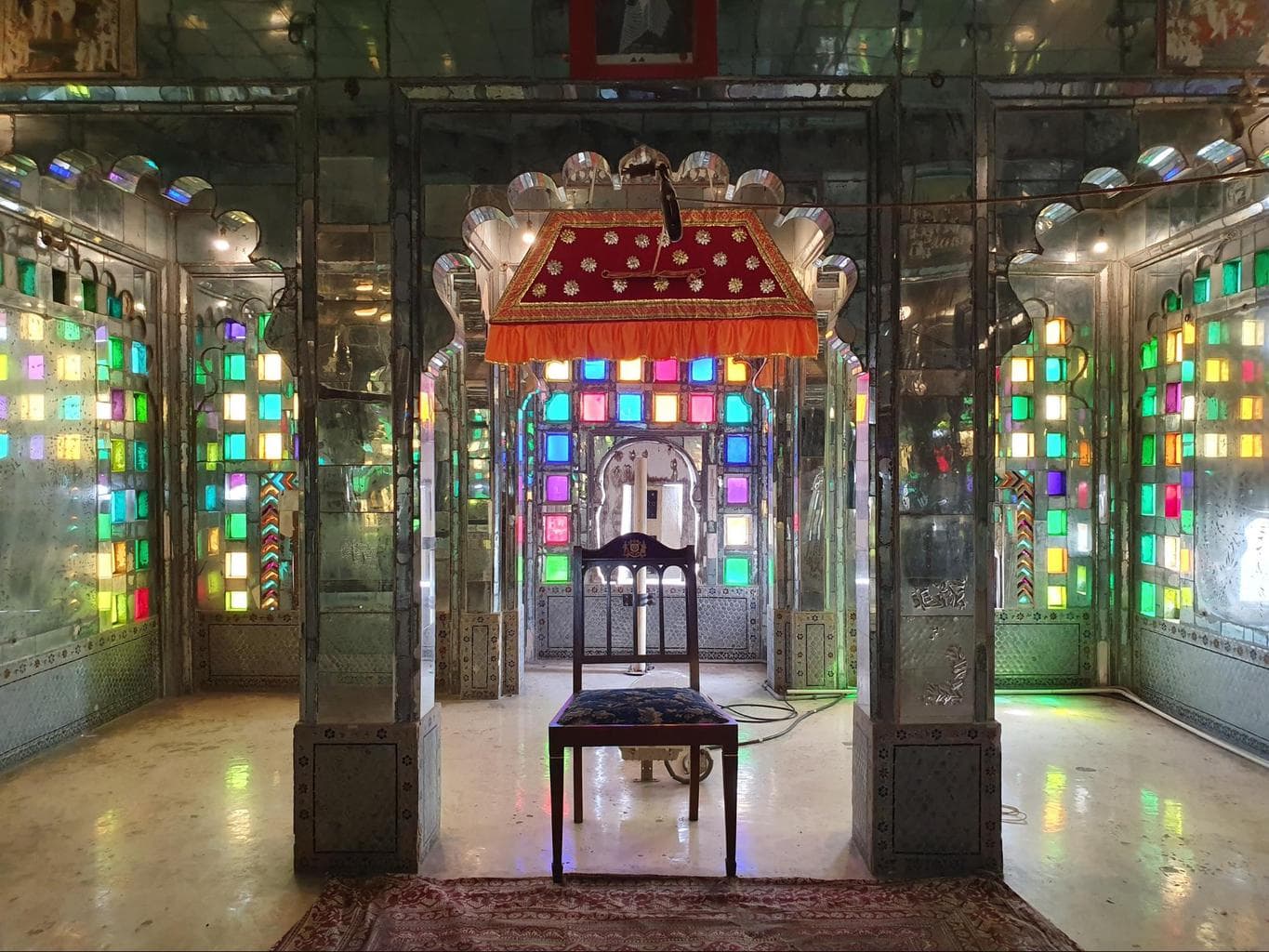 Sheesh Mahal in Udaipur City Palace