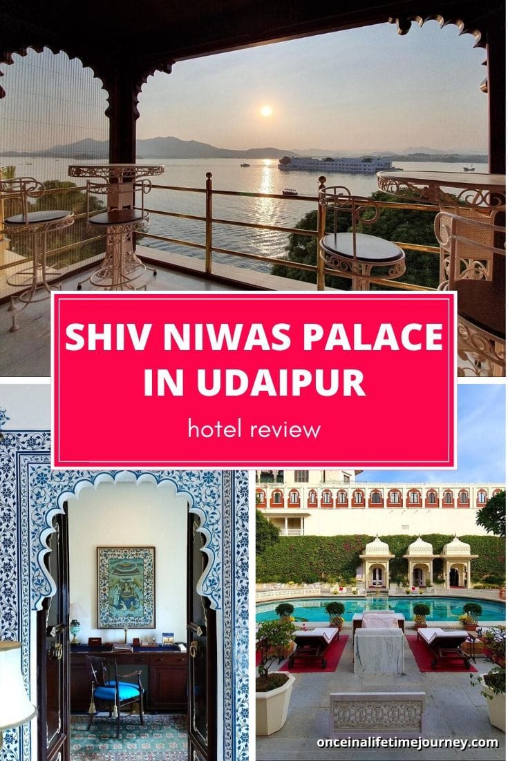 Shiv Niwas Palace Udaipur Review