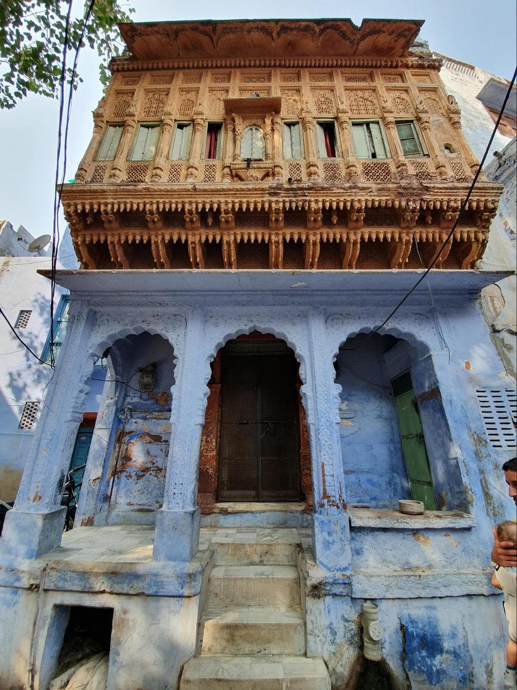 The Blue City of Jodhpur facade