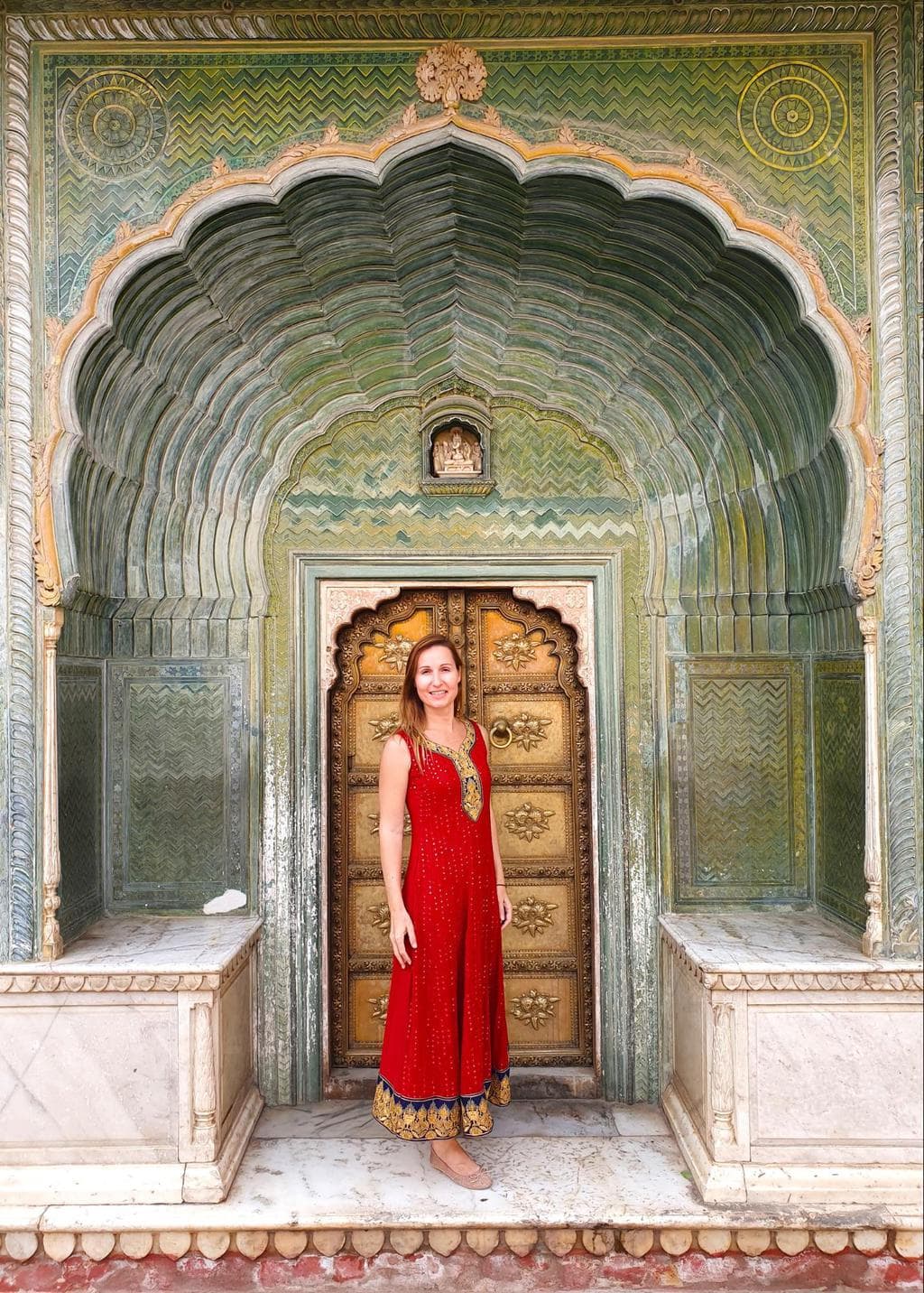 The beautiful gates at Jaipur’s City palace 01