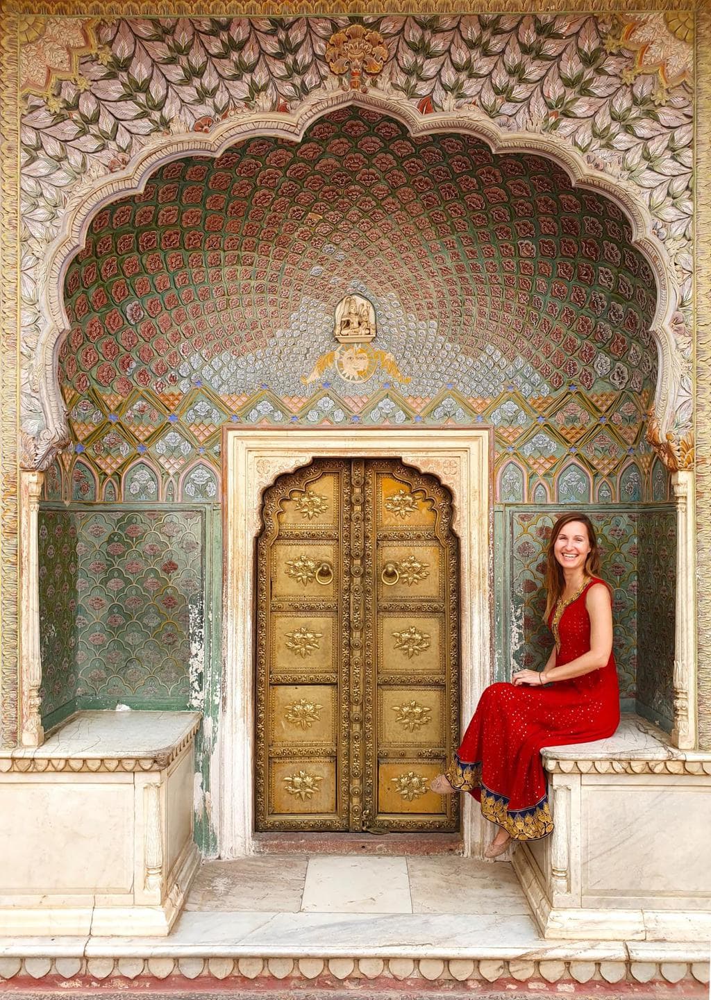 The beautiful gates at Jaipur’s City palace 03