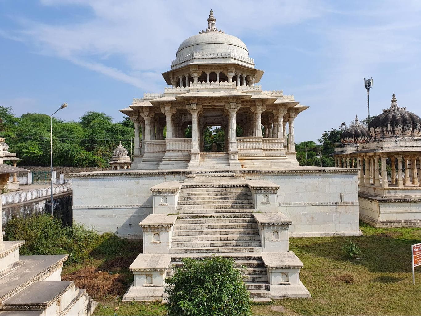 The cenotaph of Amar Singh in Ahar