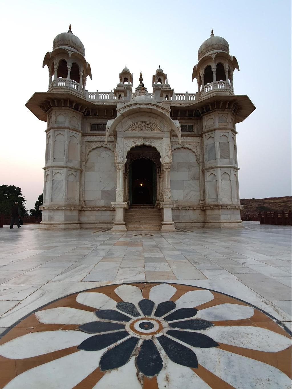 The temple in Jaswant Thada, Jodhpur