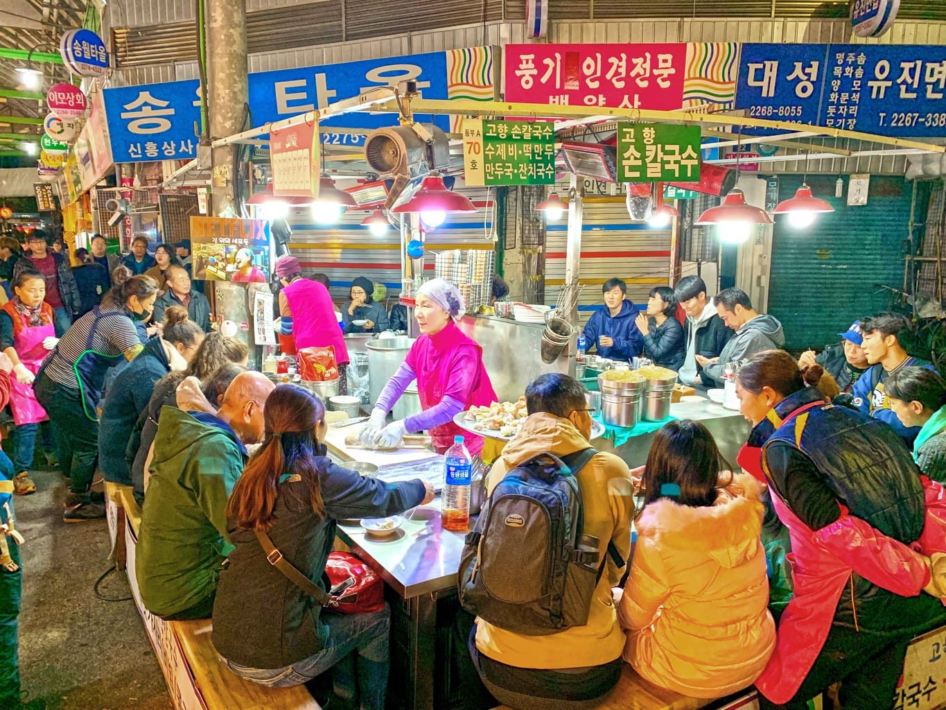 Yoonsun Cho cooking up a storm