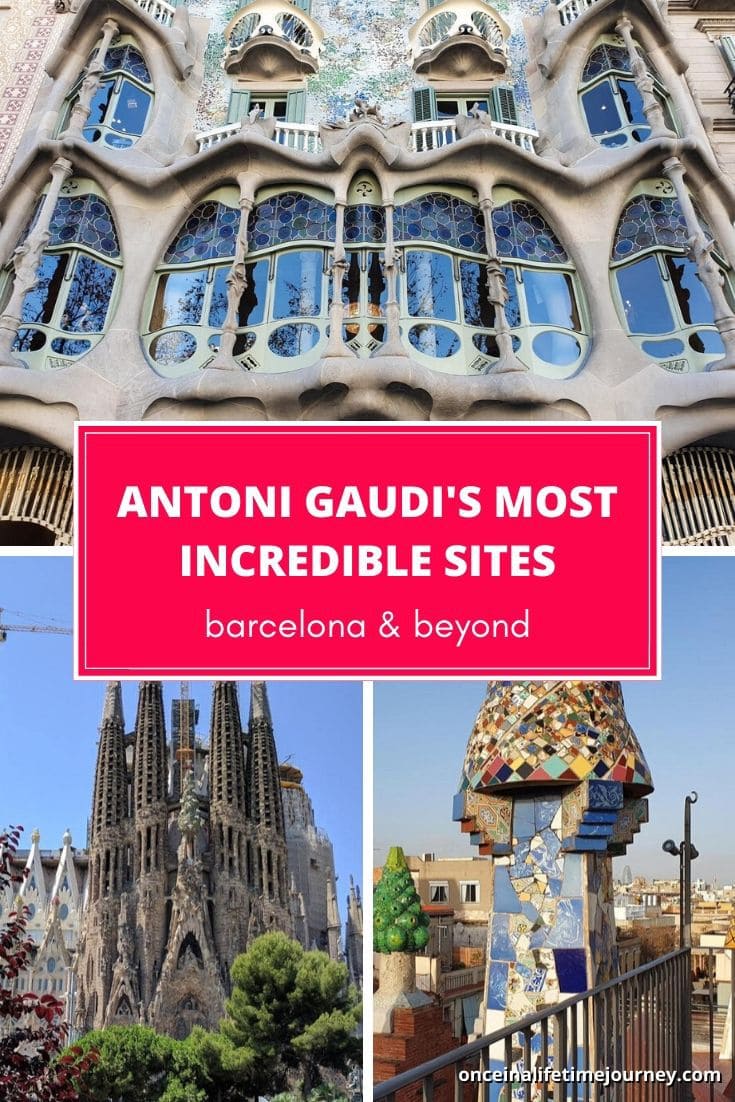 Antoni Gaudi Barcelona - all his best sites