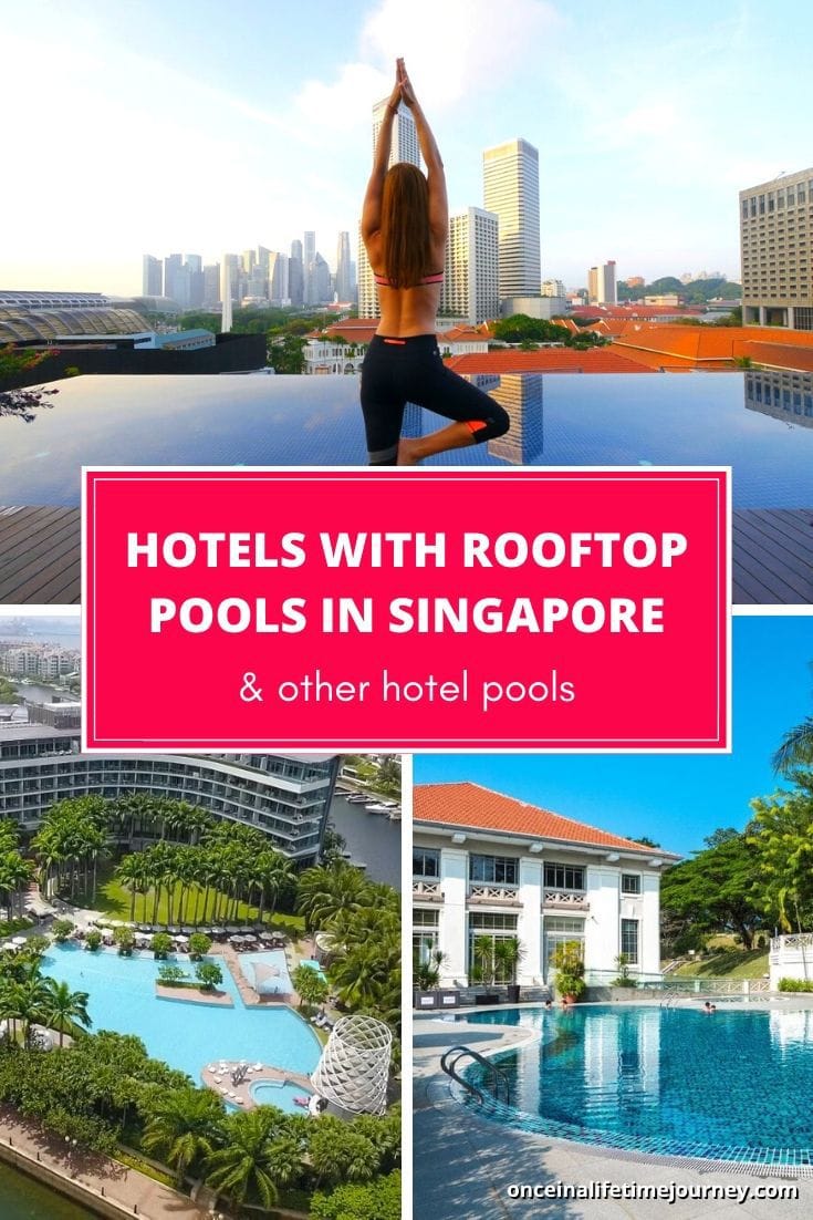 Hotels with rooftop pools in Singapore