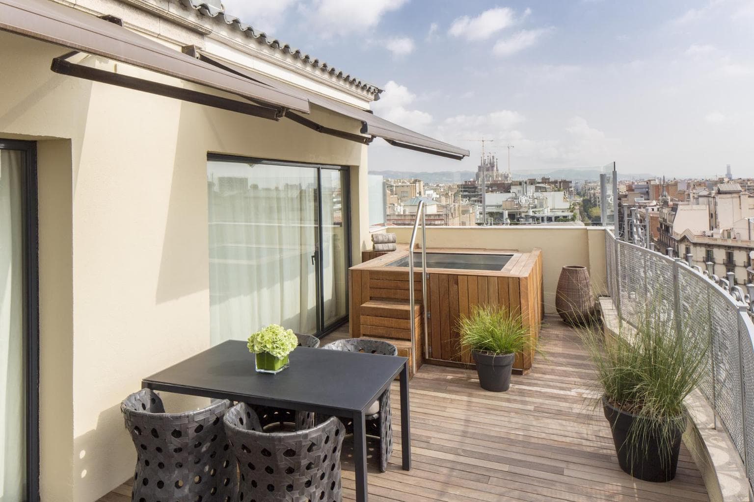 The Penthouse Suites views at Majestic Hotel & Spa Barcelona