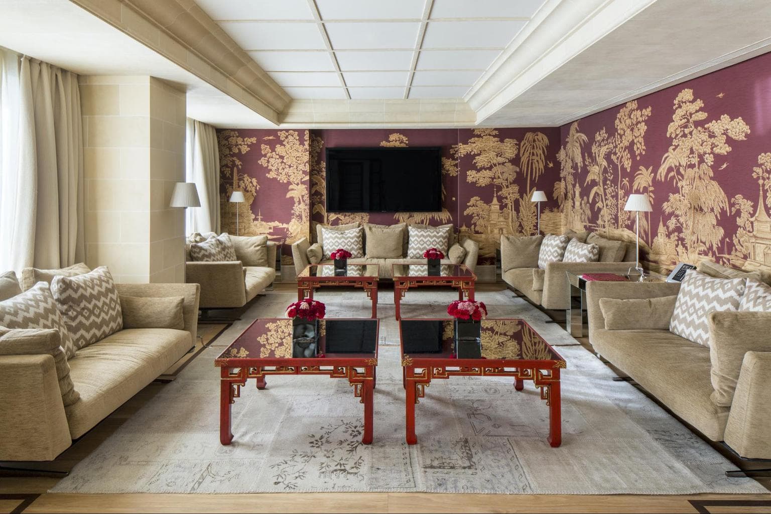 The Royal Majestic Penthouse living room