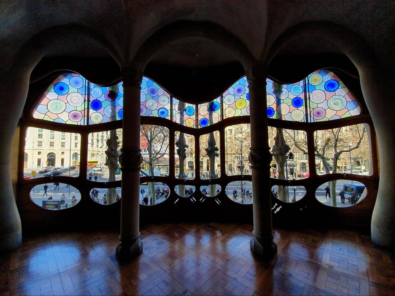 The noble floor of Casa Batllo