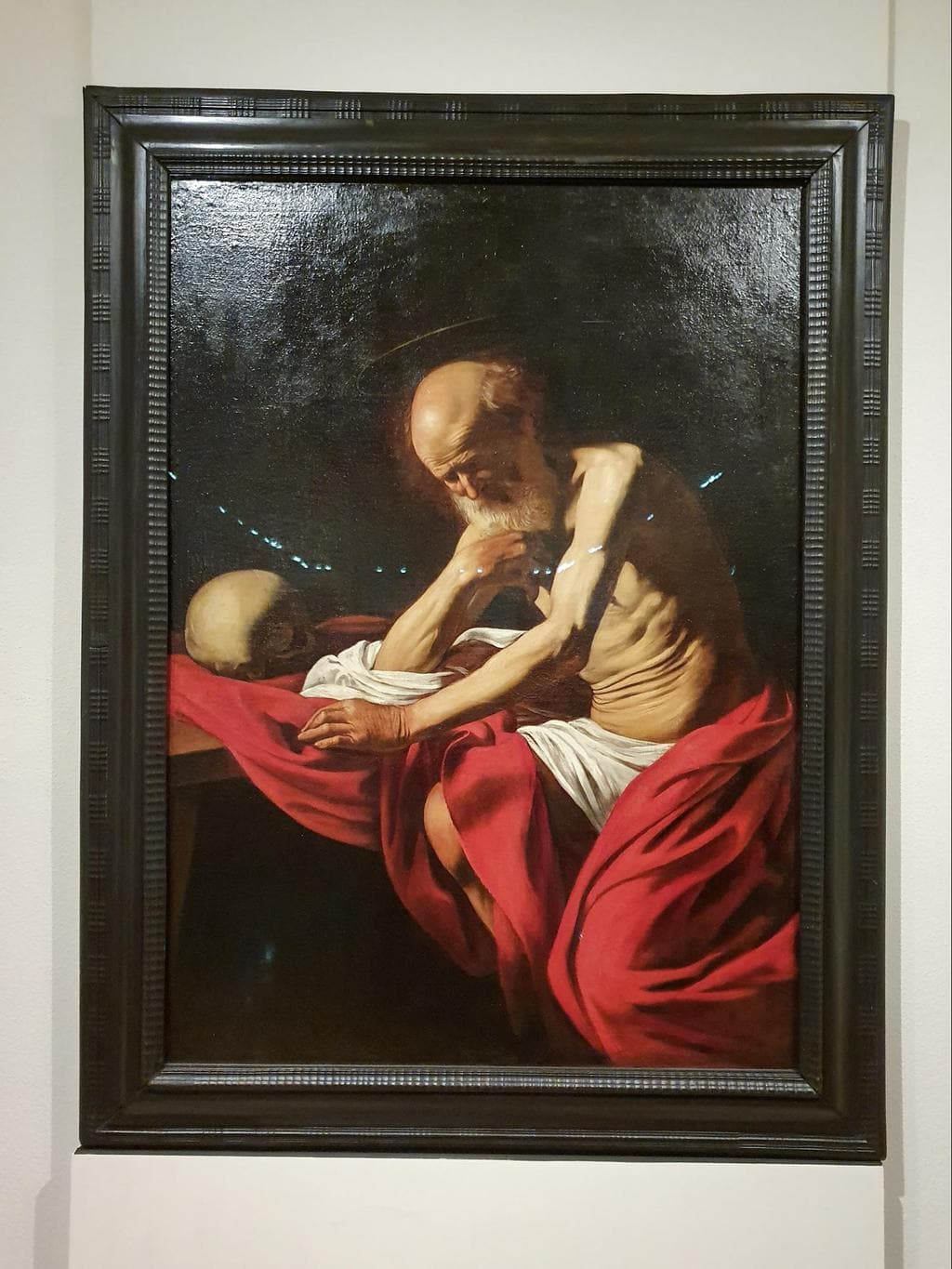 Caravaggio’s painting at Montserrat Museum